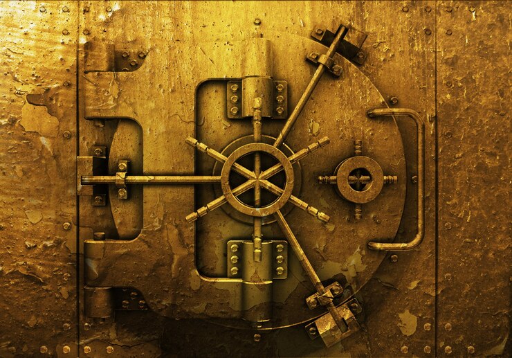 Secure vault door